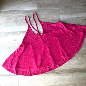 NWT Free People Spaghetti Tank - Hot Pink